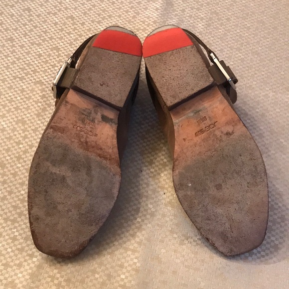 Suede, light tan Joe’s Jean booties. - Picture 5 of 5